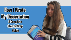 How I Wrote My Dissertation