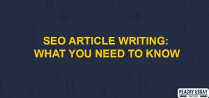 SEO Article Writing