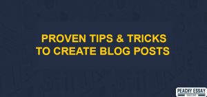 How to Write Blog Post