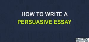 How to Write a Persuasive Essay