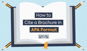 Cite a Brochure in APA