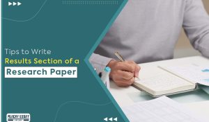Results Section of a Research Paper